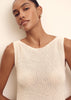 MANOLO dress, champagne