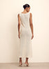 MANOLO dress, champagne