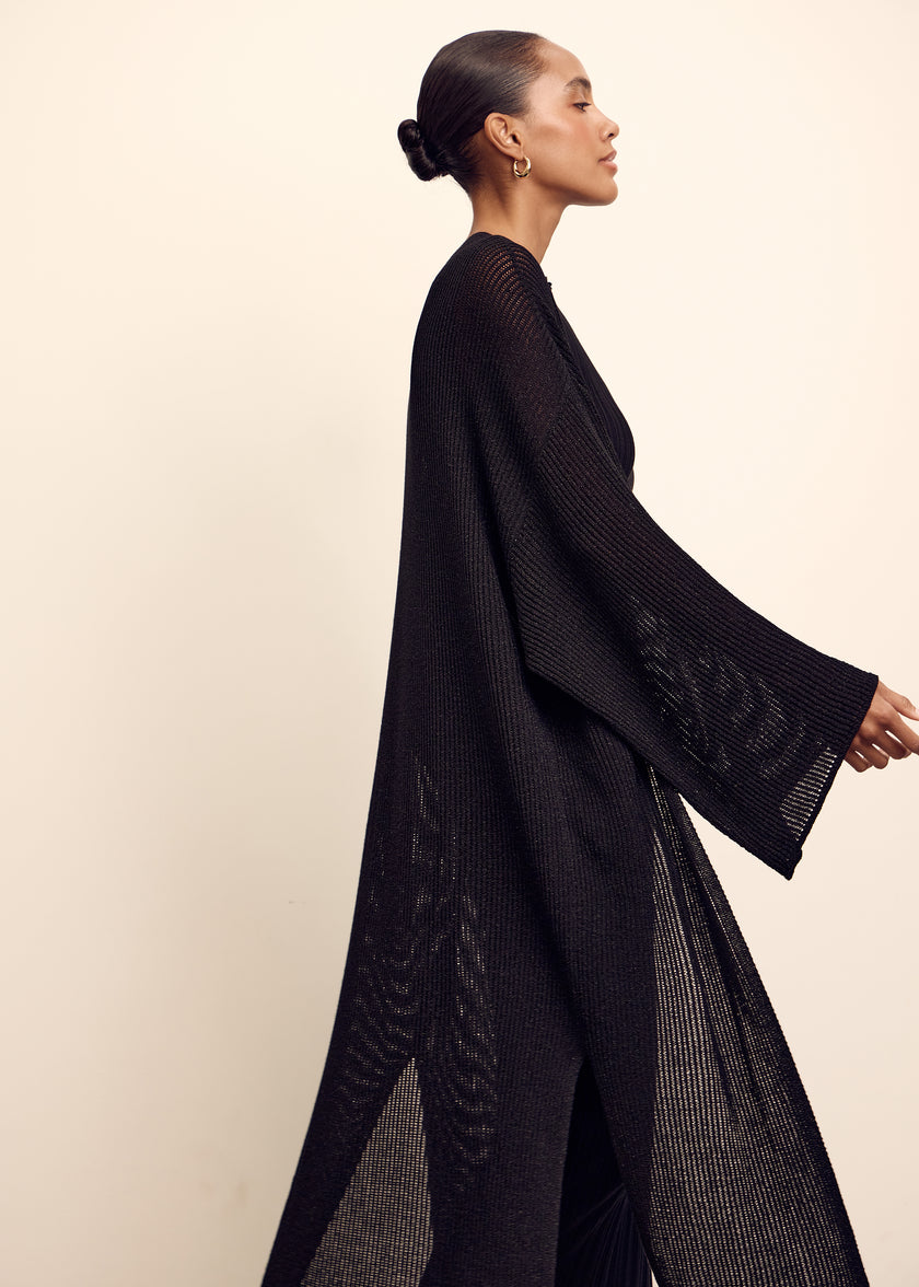 IREN cardigan, black