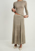 SELINE crochet set, gray-beige