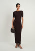 POLLY dress, chocolate