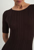 POLLY dress, chocolate