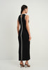 RENEE cutout dress, black