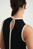 RENEE cutout dress, black