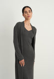 NARINA cardigan, gray-melange