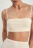 BALI bandeau top, milk