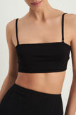 BALI bandeau top, black
