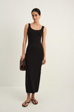 EVA dress, black