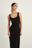 EVA dress, black