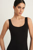 EVA dress, black