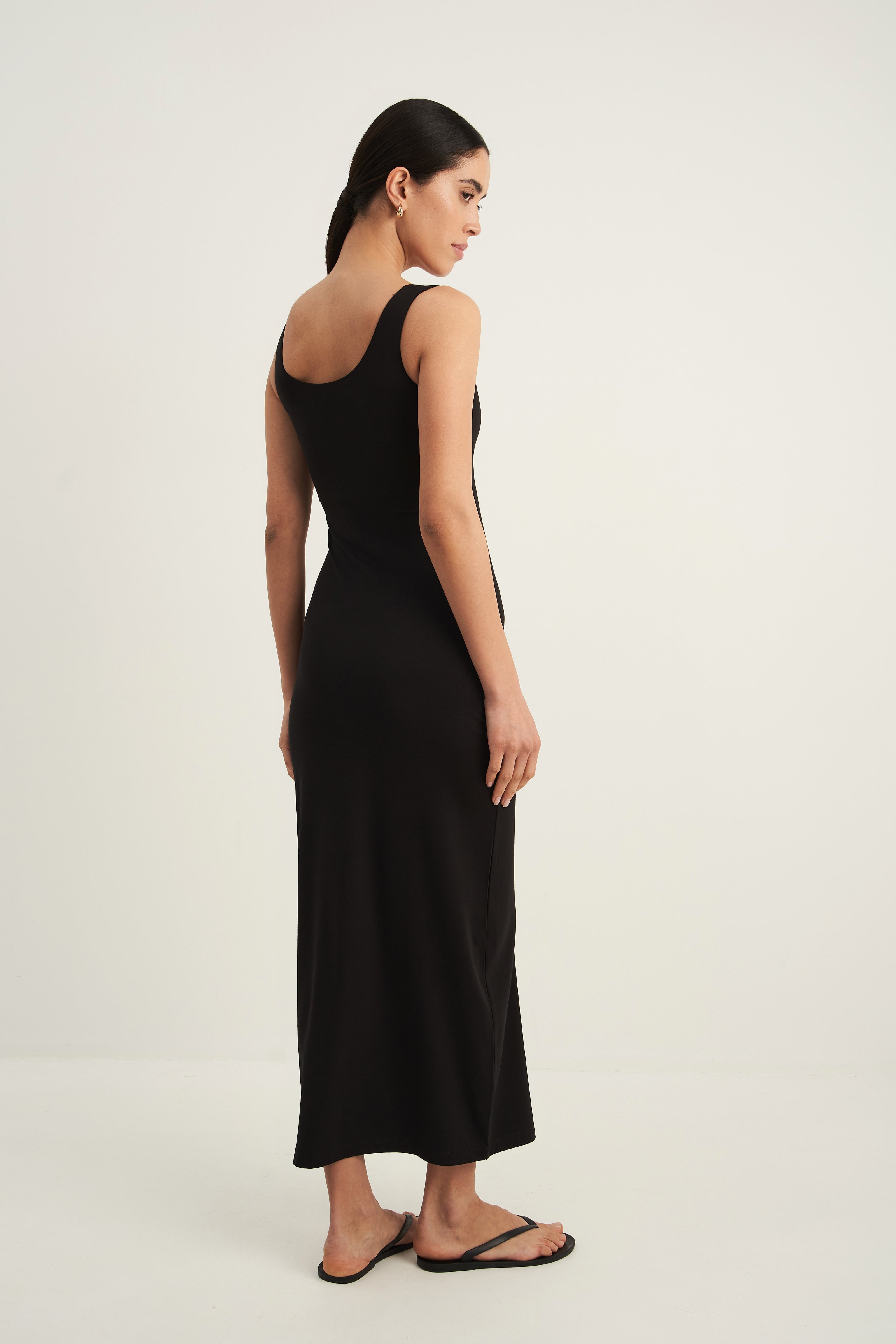 EVA dress, black