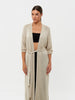MOREON 3/4 sleeve cardigan, light beige