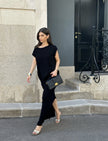 FLUFFY skirt, black