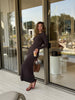 PETRA long sleeve dress, ardesia