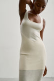 ESSENTIAL dress, milk