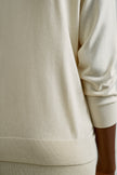 ESSENTIAL cardigan, milk