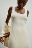 ESSENTIAL dress, milk
