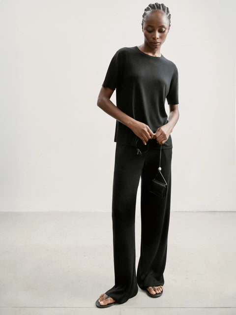 ESSENTIAL pants, black