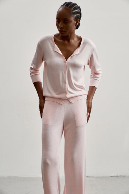 ESSENTIAL cardigan, pink
