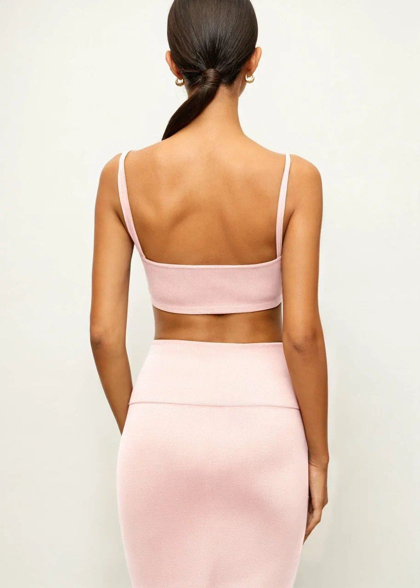 MOLLY bandeau top, pink