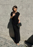 FLUFFY skirt, black