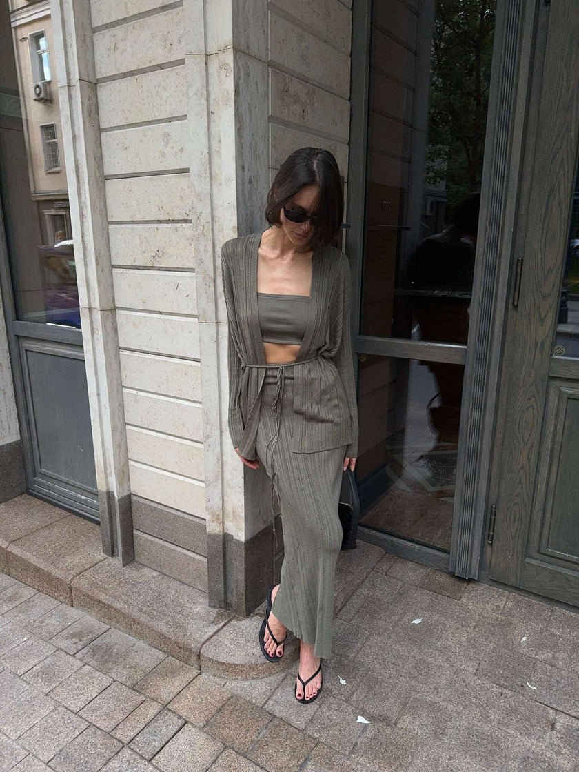 BALI skirt, khaki