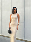 ERIKA top, light beige