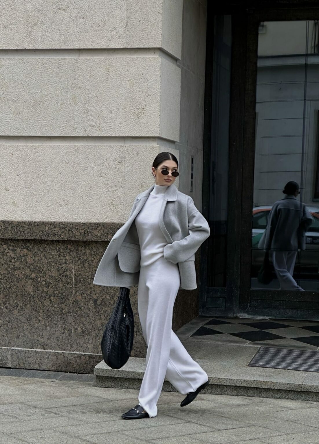 LORENA coat, gray