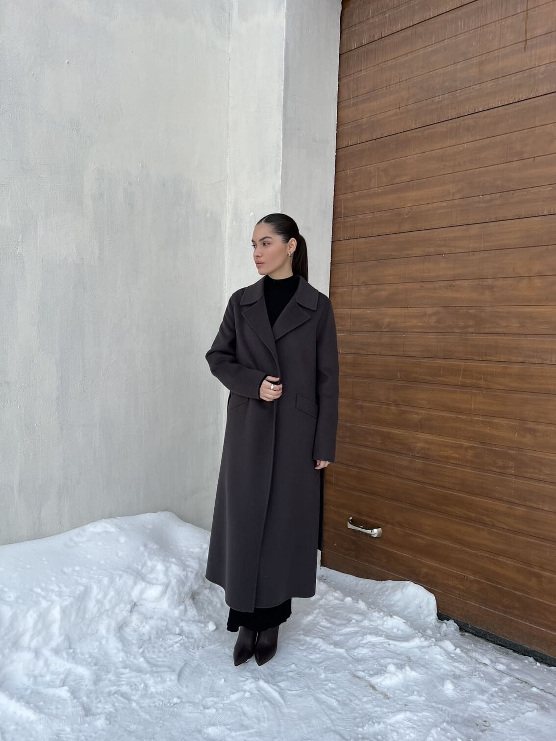ELLI coat, graphite