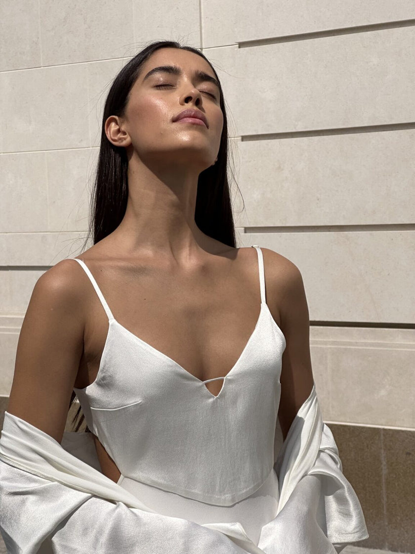 MOROCCO dress, champagne