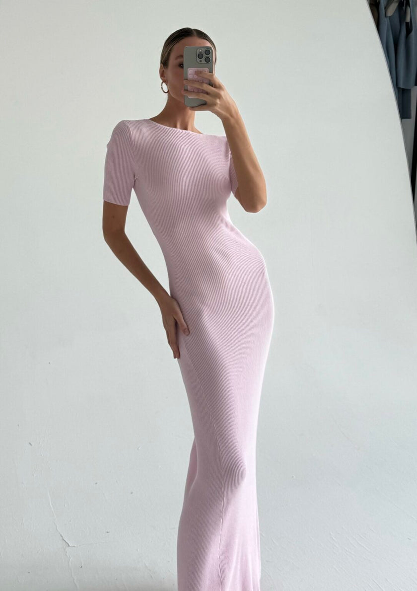 PETRA short sleeve dress, pink