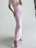 PETRA short sleeve dress, pink