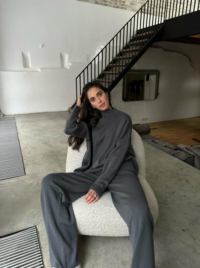 WEEKEND sweater, graphite