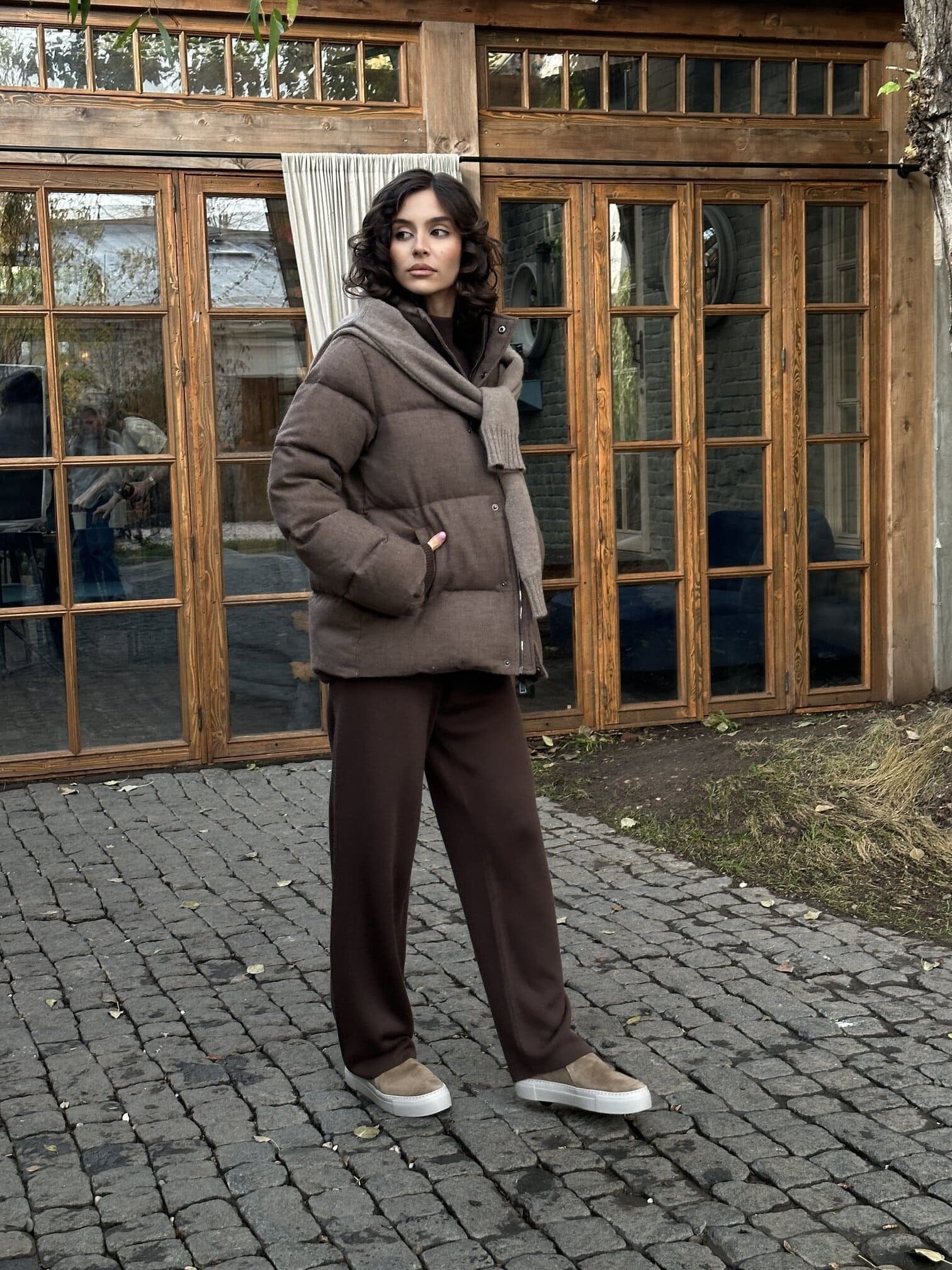 GABI jacket, chocolate