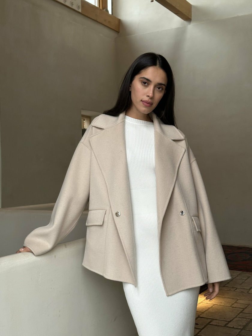 LORENA coat, light beige
