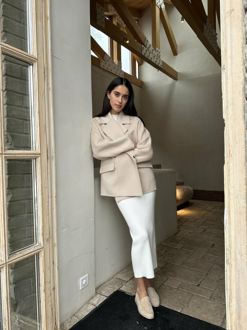 LORENA coat, light beige
