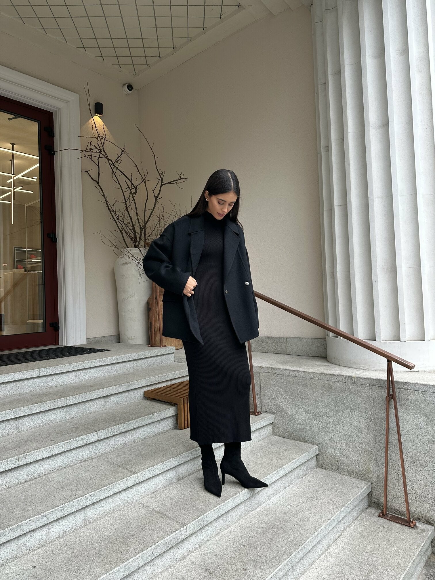 LORENA coat, black