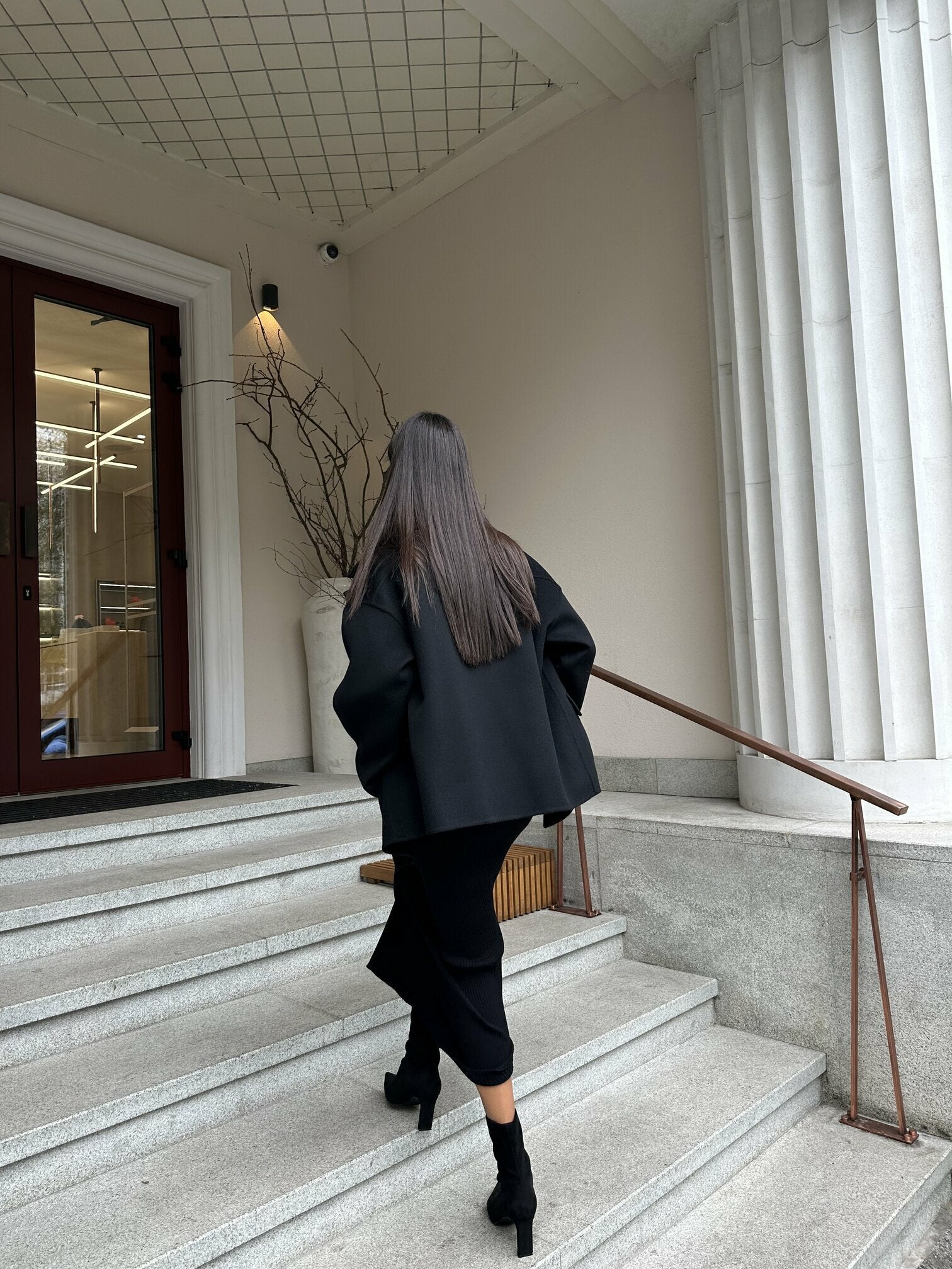 LORENA coat, black