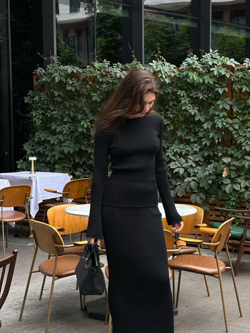 OLIVIA jumper, black