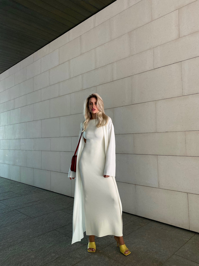 BAGIRA cardigan, ivory