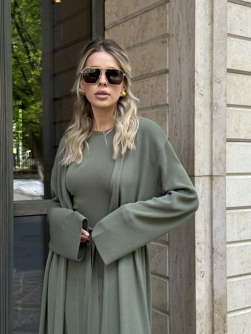 BAGIRA cardigan, khaki