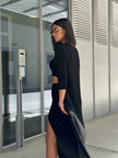 VESTA cardigan, black