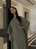 AMBRA abaya-cape, khaki