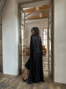 MOROCCO abaya-cape, black