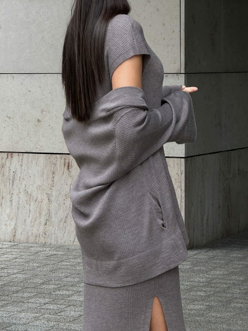 PALOMA cardigan, mocha