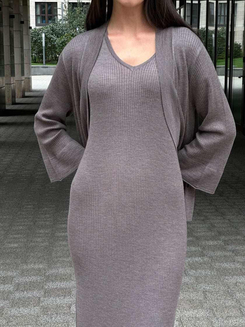 PALOMA cardigan, mocha