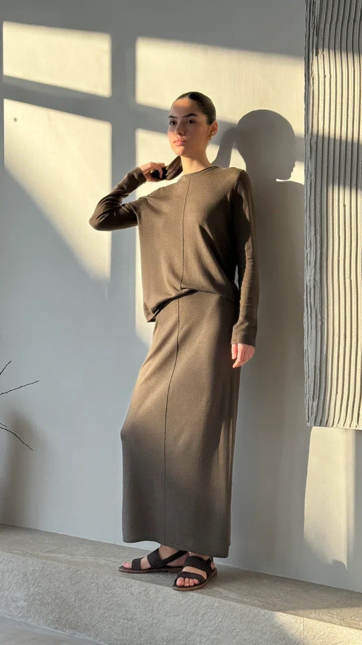 LOREN skirt, khaki
