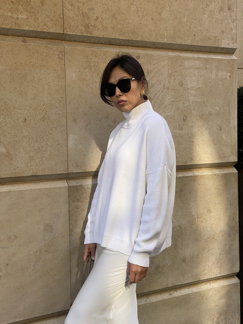 WEEKEND sweater, white