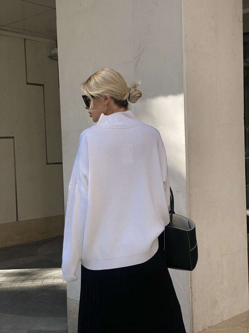 WEEKEND sweater, white