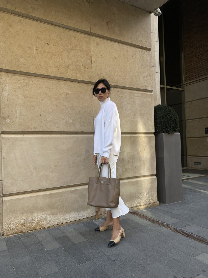 WEEKEND sweater, white